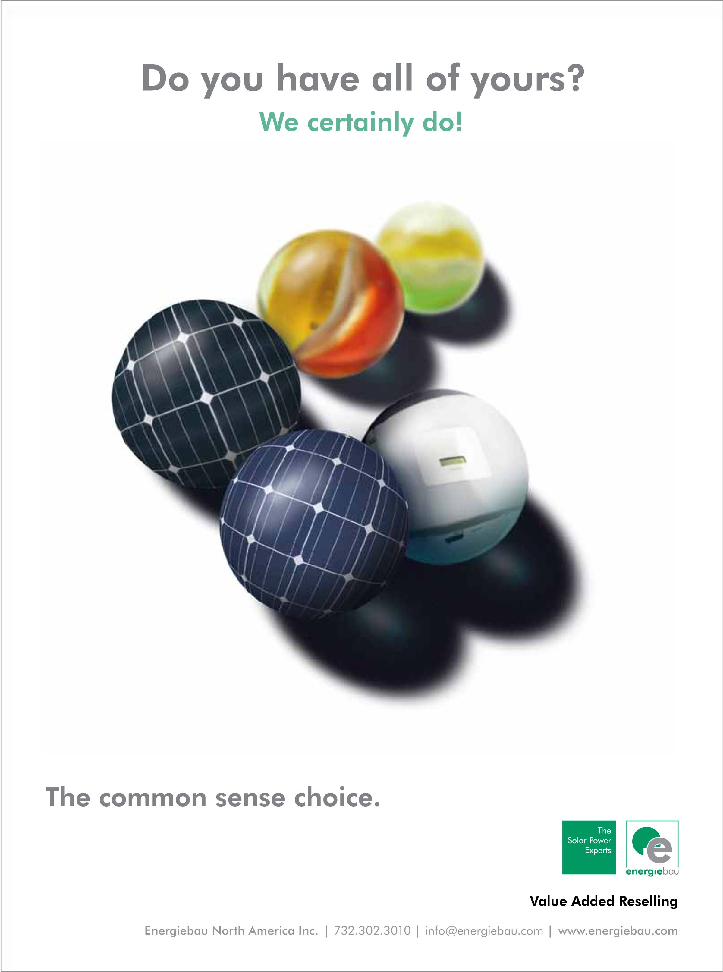 Energiebau North America “Do you have all of yours?” Ad