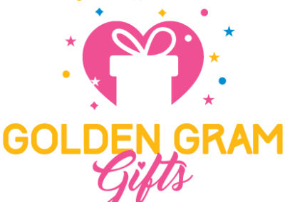 Golden Gram Gifts Logo Design